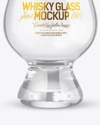 Download Clear Whisky Glass Mockup In Cup Bowl Mockups On Yellow Images Object Mockups PSD Mockup Templates
