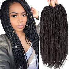 There are lots of reasons for this, such as protection and simplicity — but the main reason is obviously that the dreadlocks look awesome. Vrhot 6packs 18 Box Braids Crochet Hair Small Synthetic Hair Extensions Dreadlocks Twist Crochet Braids Hairstyles Kanekalon Braiding Hair Braid Styles Long For Black Women 1b 18 Inch 18 Inch 1b Price