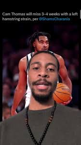 Cam Thomas Injury Update and Reactions