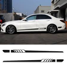 It is available in 9 colors, 4 variants, 3 engine, and 1 transmissions option: Car Stickers For Mercedes Benz New C Class W205 Accessories Shopee Malaysia