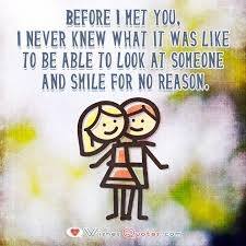 Sweet words to make her smile. 40 Cute Love Quotes For Her By Lovewishesquotes