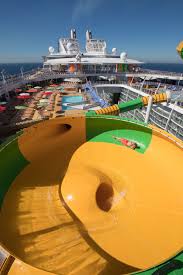 One Of The Slides On Symphony Of The Seas Best Family Cruises Symphony Of The Seas Royal Caribbean Cruise
