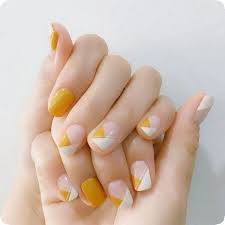 20 Fresh And Cute Summer Nail Designs For 2019 Babemar Vogue Orange Nail Art Simple Nail Art Designs Simple Nails