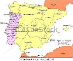 Juni 1494 in tordesillas, einer kleinen stadt im norden spaniens, endlich eine einigung darüber erzielten, wie sie die welt in zukunft untereinander aufteilen wollten. Gebiete Umgeben Spanien Portugal Lander Portugiesisch Alles Landkarte Farbe Verkaufe Portugal Unten Umgeben Canstock