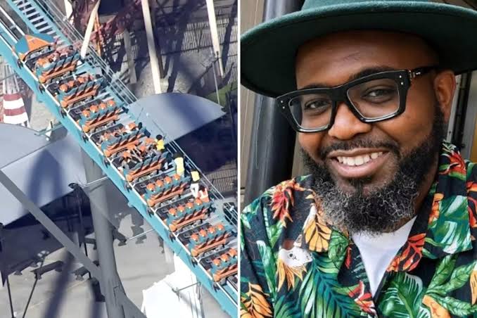 Six Flags victim identified as Hassan Jihad Ibn Kariem, 42, who plummeted from 200ft ride after being ejected from seat
