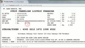 Min,kenapa ketika print tidak muncul struk pembayaran pln ny? Cara Pembelian Token Listrik Pra Bayar Youtube