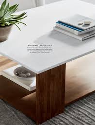 Find the perfect coffee and end table sets for any living room. Williams Sonoma Home Spring 2020 Floating Wood Live Edge Coffee Table Wood Natural Acrylic