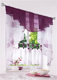 Scheibengardine Dunja Schlaufen Beere Jetzt Im Online Shop Von Bonprix De Ab 4 99 Bestellen Scheibengardine Aus Voile Qu Gardinen Vorhange Kleine Fenster