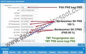 Format tersebut ditulis dan disimpan dengan ekstensi word .docx sehingga memudahkan anda nantinya apabila ingin mengedit kembali isi dari sk tim penguatan pendidikan karakter. Cara Mengisi Sk Pengangkatan Dan Tmt Pengangkatan Bagi Ptk Pns Cpns Sk Pns Cpns Serta Cara Mengisi Data Rinci Kepegawaian Ptk Non Pns Gtt Gty Salam Edukasi