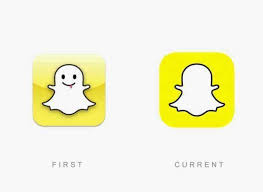 Pin By John M On Famous Logos Then And Now Famous Logos Snapchat Logo Logo Design Inspiration Graphics