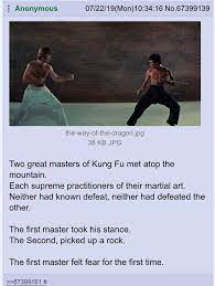 Specifically to bruce lee's mentor, ip man. Anon Reveals The Inherent Flaw In All Martial Arts 4chan