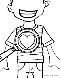 80 the friendship of david and jonathan. God Searches Our Hearts Coloring Page Crafting The Word Of God