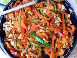 Chakalaka Haricots Blancs Recette En 2021 Haricot Haricots Blancs Manger Sainement