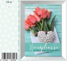Biglietti di auguri di compleanno con i fiori frasi per. Biglietto Auguri Compleanno Fiori E Cuori Tempo Per Essere Felice Marpim Ebay