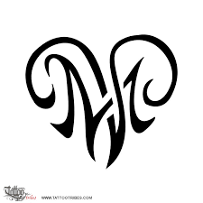 Letter v tattoo incorporated with a guitar. Tattoo Of M V Heart Love Tattoo Custom Tattoo Designs On Tattootribes Com