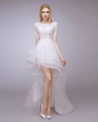 Maybe you would like to learn more about one of these? Ruckenfreies Strand Schlichte Bohemian Weiss Sommer Kundengerecht Hochzeitskleider Empire Asymmetrisches Kurze Spitzen Ricici Com
