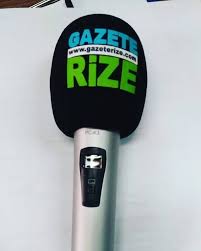 Mikrofon Sungerine Logo Baskisi Baski Logolar