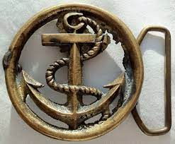 Vintage Belt Buckles Vintage Brass Anchor Belt Buckle By Vintagewolfantiques On Etsy Hebillas Hebillas Cinturon Cinturones