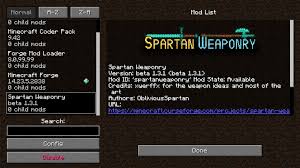 · click on the gear icon in the top right corner of the title screen. Spartan Weaponry Mod For Minecraft 1 12 2 Ancient Weapons