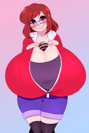 Breast expansion commission by Pastelletta. | Body Inflation | Know Your  Meme