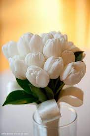 Beautiful Flowers On Twitter White Tulip Bouquet Tulips Flowers Tulip Bouquet