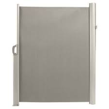 Brise Vue Retractable Blooma Liso Gris Clair L 3 X H 1 60 M En 2020 Brise Vue Gris Clair Claire S