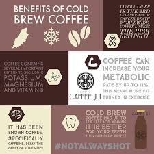 Did You Know Cold Brew Coffee Has Loads Of Health Benefits Check Out Our 5 Favourite Facts Above Notalwaysho Coffee Brewing Coffee Cancer Cold Brew