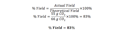 It is always necessary to understand the cause of the error, such as whether it is the current accepted value of the speed of light is almost 299,800 km/s. How To Calculate Percent Yield Definition Formula Example Video Lesson Transcript Study Com