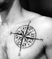 More images for simple compass tattoo design » 50 Simple Compass Tattoos For Men Directional Design Ideas Simple Compass Tattoo Compass Tattoo Men Compass Rose Tattoo
