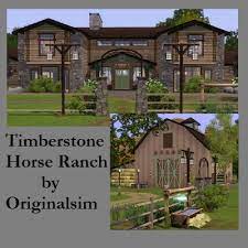 Metal art and garden art for sale. Timberstone Horse Ranch No Cc By Originalsim The Exchange Community The Sims 3