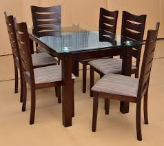 ₹ 496 combi offer rs,4416 sofa corner setty bed mattress dining table teapoy. Top 20 Dark Brown Wood Dining Tables Dining Room Ideas Glass Top Dining Table Dining Table Wooden Dining Table Designs