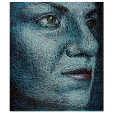 Original lithograph Mask by artist Susan Moore — Otsdawa