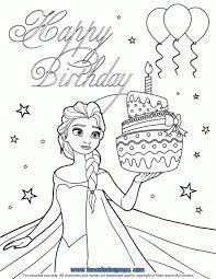 Hm Coloring Pages Happy Birthday Coloring Pages Elsa Coloring Pages Birthday Coloring Pages