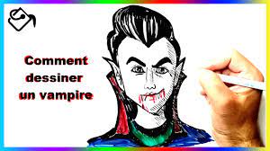 comment dessiner un vampire facile - YouTube