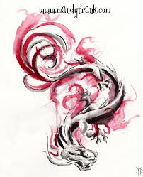 With an expert tattoo stylist, you can blend the design with a mixture of bold colors and elements. Chinese Watercolor Dragon Tattoo Design By Milui Watercolor Dragon Tattoo Dragon Tattoo Designs Small Dragon Tattoos