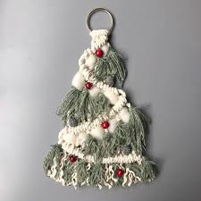 Macrame Christmas Tree Pattern Holiday Home Decor Diy Project Fiber Art Wall Hanging Pdf Download Crafter Christmas Gift Ideas Small Christmas Tree Pattern Handmade Christmas Decorations Fiber Art Wall Hanging