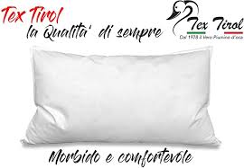 Cuscini morbidi o più rigidi, piumini freschi o caldi: Guanciale Piuma Piumino Oca Tex Tirol C Alpi Made In Italy Amazon It Casa E Cucina
