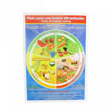 Hola, aquí les dejo este super video en donde se explica de manera clara lo que es el plato del bien comer a los niños, espero les guste, saludos!sígueme en. Poster Didactico Grande Plato Del Buen Comer 50 X 70 Cm