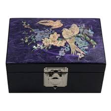 The bridal box is a family owned bridal boutique located in a cute former house in the heart of historical district of old roseville. Antique Alive Jewelry Box Bird And Flower Jewelry Box Purple Buy Online In Angola At Angola Desertcart Com Productid 10733943