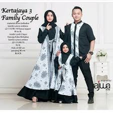 Detail baju couple muslim malika. Baju Couple Keluarga 2 Anak Perempuan Couple Keren