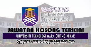 Universiti teknologi mara (uitm) merupakan. Jawatan Kosong Di Universiti Teknologi Mara Uitm Perak 14 November 2017 Banyak Jawatan