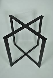 Carbon Steel 4 Leg Metal Table Base Com Imagens Ideias Estrela