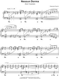Ob sie anfänger oder erfahrener klavierspieler sind: Nessun Dorma Sheet Music 14 Arrangements Available Instantly Musicnotes