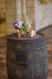 A Little Bit Of Rustic With Our Barrel And A Spark Of Chic With The Rose Gold Details Rusticchic Weddings Wedding Rentals Barrel Decor Rustic Chic Wedding