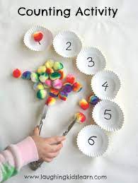 Counting is an important math skill that all students need to learn. Simple Counting Activity For Children Laughing Kids Learn Preschool Learning Activities Toddler Learning Activities Toddler Math