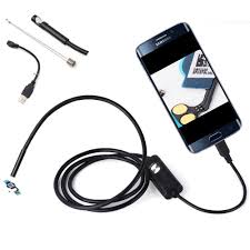 Waterproof Hd 2m 7mm Endoscope Lens Mini Usb Inspection Camera With 6 Led Lights Borescope For Android Smartphone Pc Lapt Op Walmart Com Walmart Com