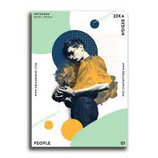 With placeit's poster templates, designing your poster online will be a breeze. People Poster Design Series Zeka Design
