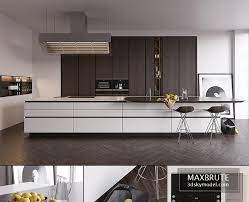Poliform Kitchen P26 3d Model Download Maxbrute Furniture Visualization Poliform Kitchen Design Apartment Design