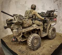 1 6 Atv Military Diorama Army Vehicles Military Vehicles