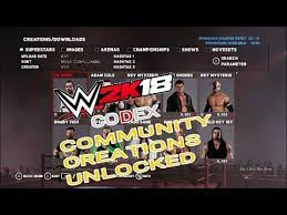 Maybe you would like to learn more about one of these? Wwe 2k18 Codex Community Creations Unlocked Youtube